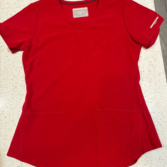 Red Scrub Set - Picture 4 of 5